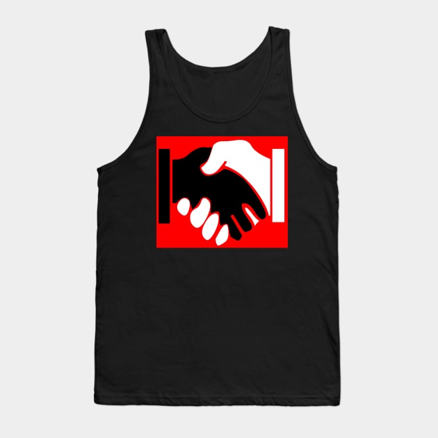 shake hands Tank Top by robelf